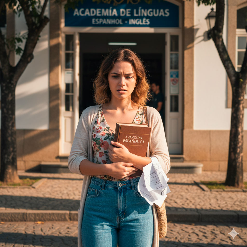 Estudante de espanhol